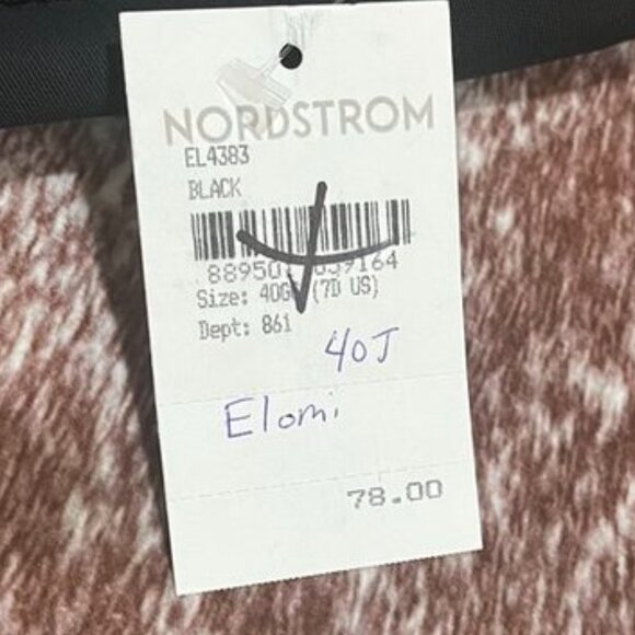 Elomi Charley Bandless Spacer Molded Underwire Bra Black  NWT - Picture 4 of 7